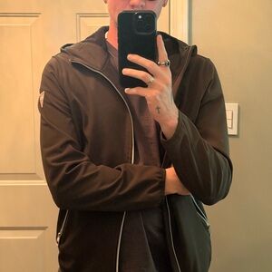 GUESS Men's dark green Jacket